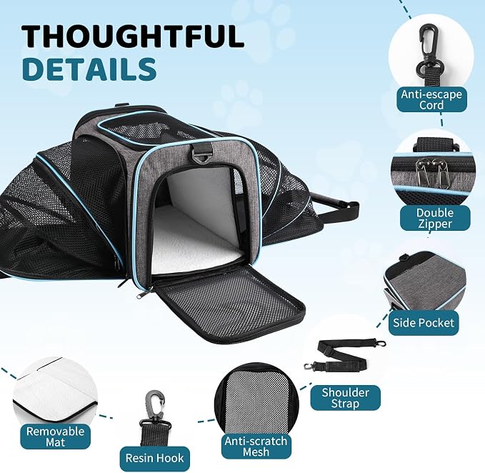Airline Approved Pet Carrier for Cat - Image 3