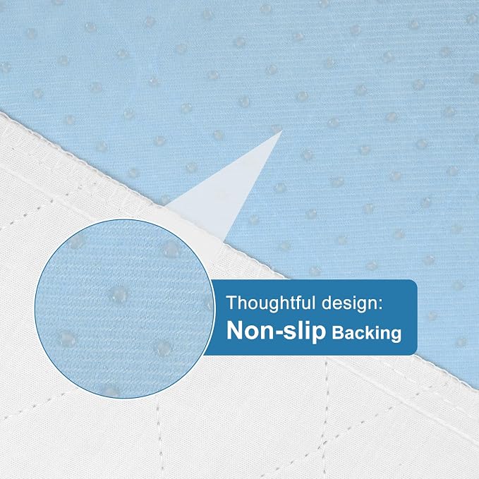 OUTCREATOR® Washable Bed Pads 34" x 56", Incontinence Mattress Protector - Image 3