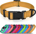 Joytale Large Dog Collar, Reflective and Adjustable Nylon Pet Collar by Joytale