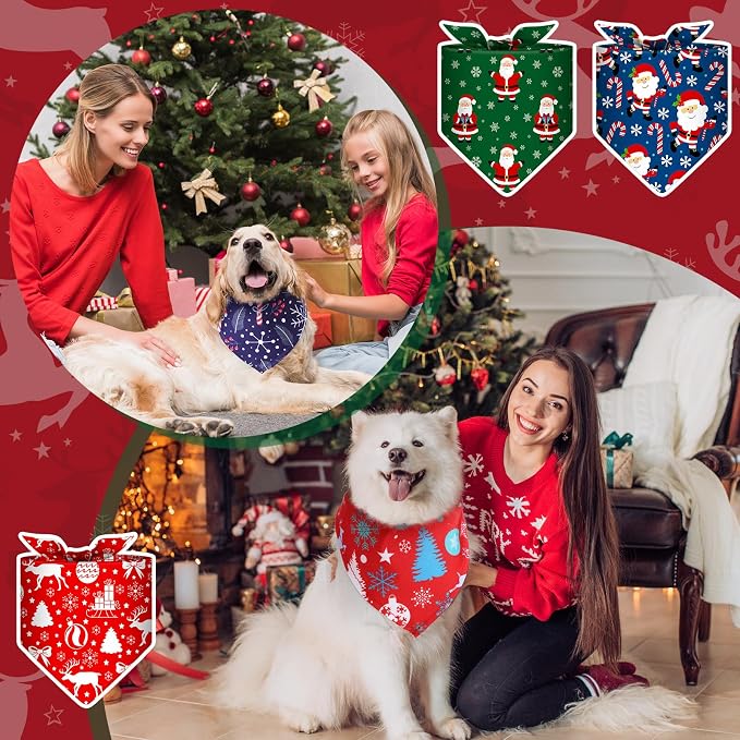 Amylove 120 Pcs St. Patrick's Day Dog Bandanas Bulk Holiday Triangle Dog Pack - Image 5