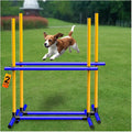 Adjustable Dog Agility Jump Set – Training Hurdles by AHAILUOO