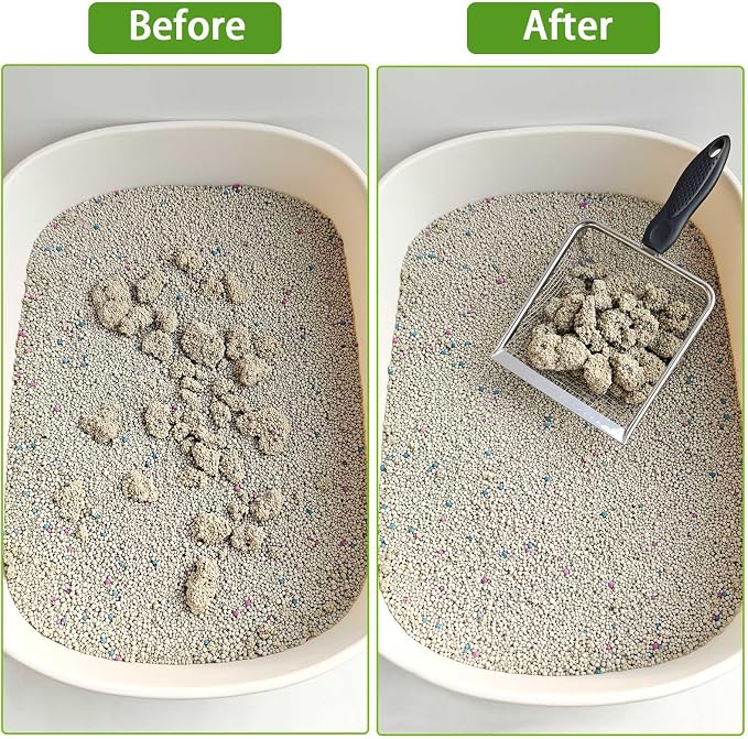 Widened Metal Cat Litter Scoop, Cat Scooper - Image 4