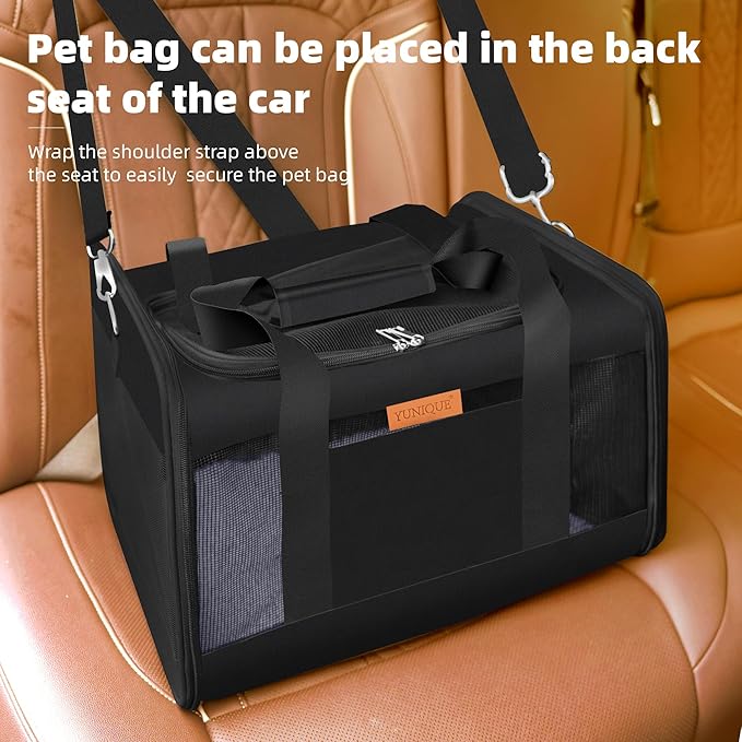 YUNIQUE Soft-Sided Cat & Dog Carrier - Image 7