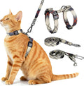 Cat Harness and Leash Set, 3-in-1 Escape Proof Adjustable, Comfortable Soft by Unknown