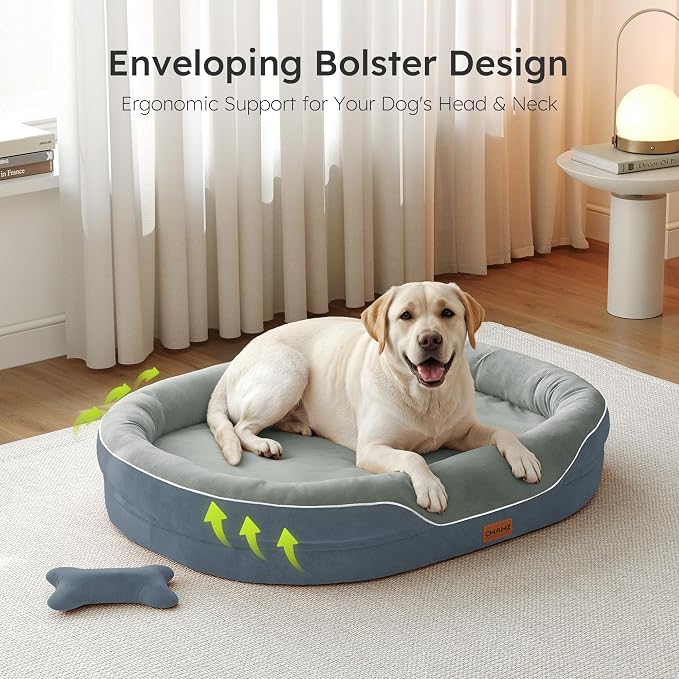 XXL Orthopedic Dog Bed, 53 in. Dog Bed - Image 2