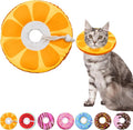 Cat Cone Collar Soft, Adjustable Cat Recovery Collar by Seyezo