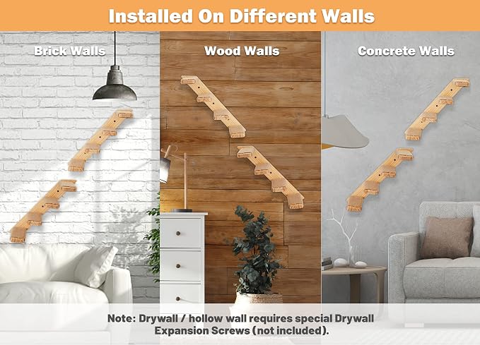 Wall Mounted 1 Pack Cat Shelf - Image 9