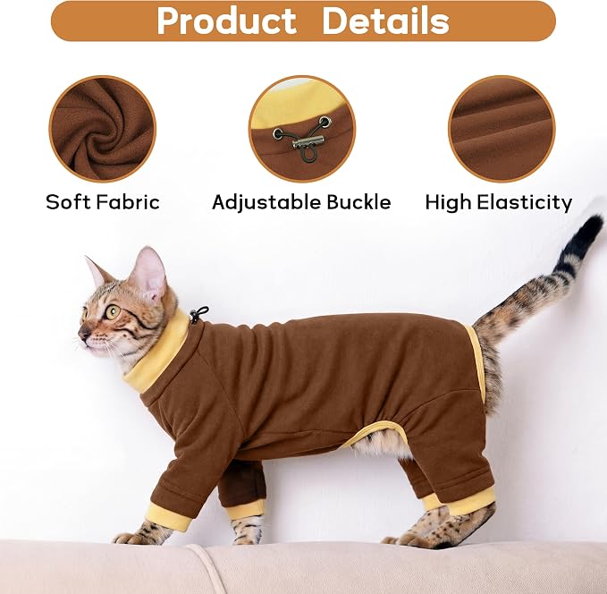 PUMYPOREITY Cat Hair Sticky Shirt – Breathable & Lightweight, Prevents Licking - Image 4