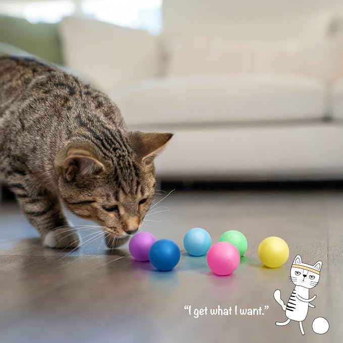 Catstages Replacement Balls for Cat Track Toys, 6 Pack - Image 6
