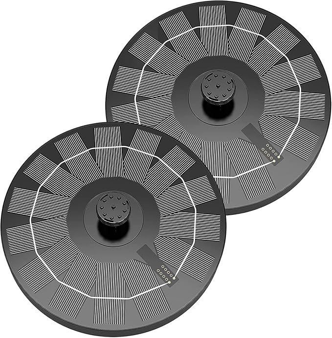 AISITIN 2.5W Solar Bird Bath Fountain, Solar Fountain by AISITIN