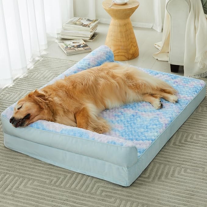 BFPETHOME Orthopedic Dog Beds for Large Dogs-Waterproof Sofa Dog Bed by BFPETHOME