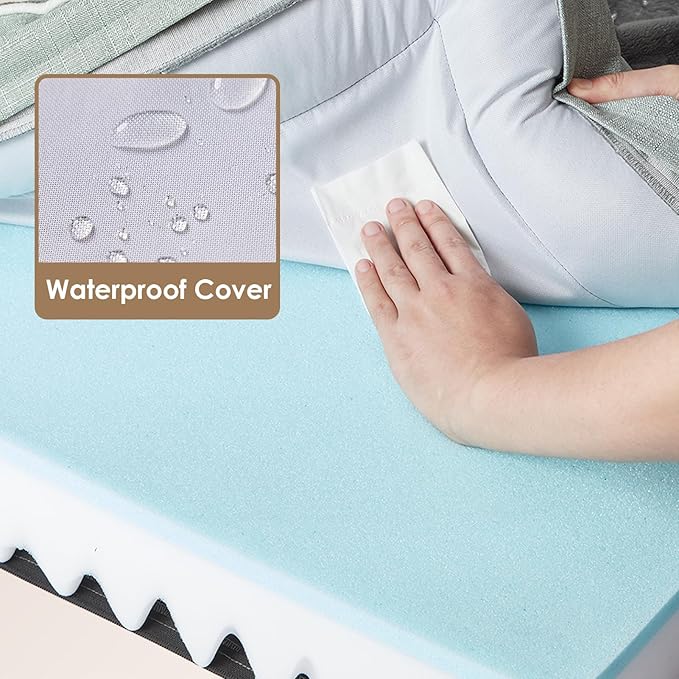 EHEYCIGA Orthopedic Dog Beds for Extra Large Dogs, Waterproof Memory Foam XL - Image 3
