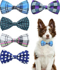 PET SHOW 5 Pack Pet Big Dogs Collar Embellishment Attachment Bow Ties by PETSHOW