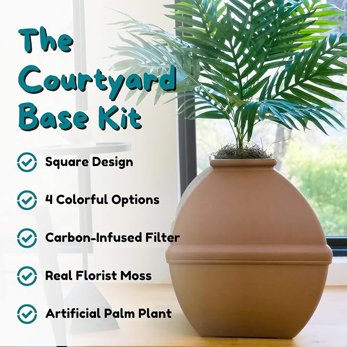 Good Pet Stuff Hidden Litter Box Planter, Decorative Cat Litter Enclosure - Image 4