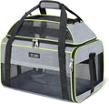 Lekereise Top-Expandable Pet Carrier 17x11x9.5 Inch Alaska Hawaiian Airline by Lekereise