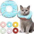 Cat Cone Collar Soft, Waterproof Cat Recovery Collars Spay Cones to Stop by Hpetppy