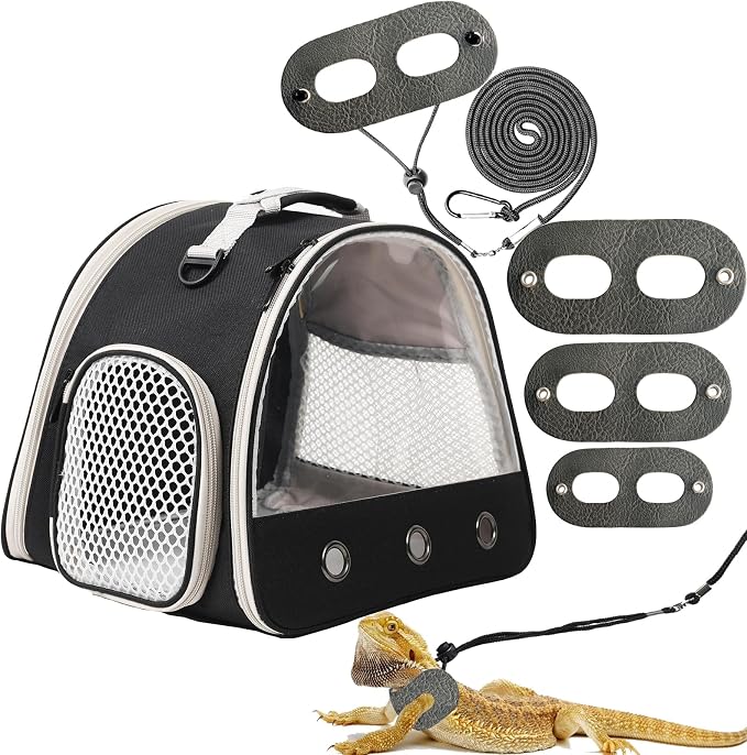 Leopard Gecko Portable Carrier by WEVONIGU