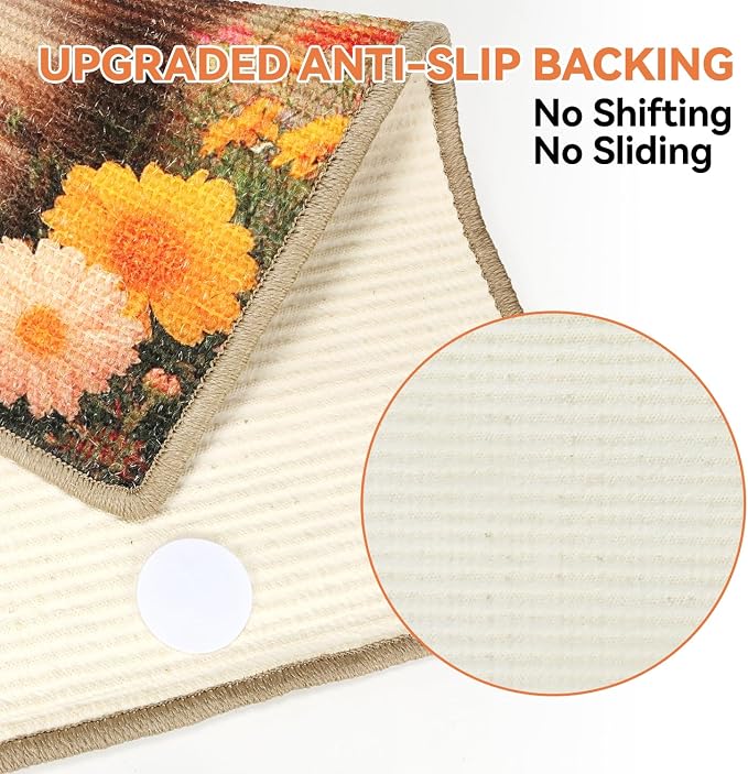 Cat Scratching Mat, 23.6 x 15.7'' Large Sisal Cat Scratch Pad - Image 3