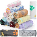 Chumia 18 Pcs Fleece Pet Blanket Soft Warm Sleep Mat Fluffy Cute Puppy Supplies by Chumia