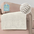 H.VERSAILTEX Plush Chenille Couch Armrest Cover 2 Packs Thick and Soft Sofa by HVERSAILTEX