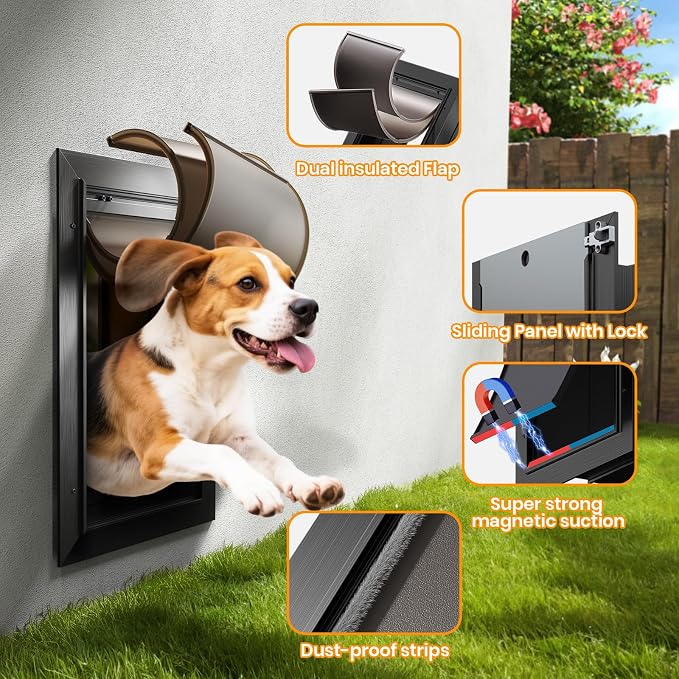 Doggy Door, All Aluminum Dog Door - Image 3