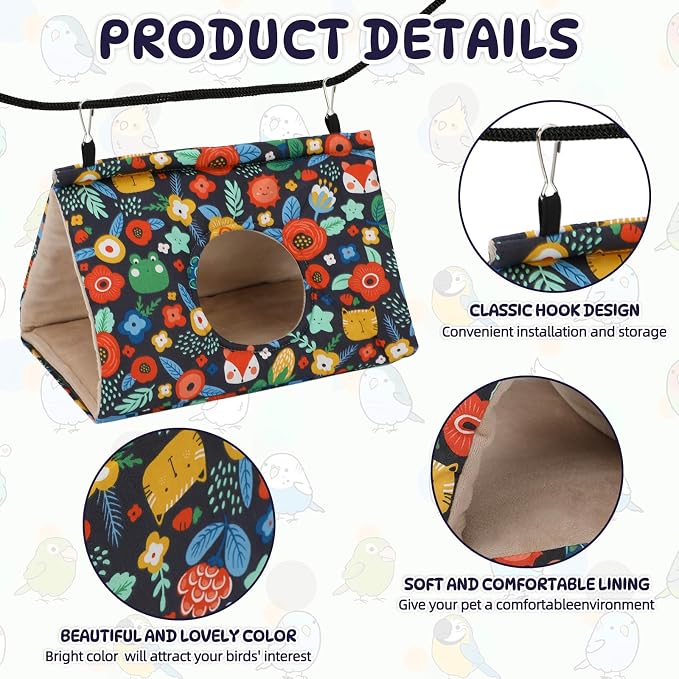 Rypet Winter Warm Bird Nest House - Image 5