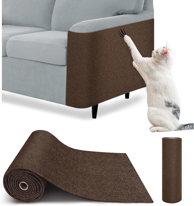 Cat Scratch Furniture Protector – DIY Climb Scratch Mat, Couch Protector from by BestFamilyPartner