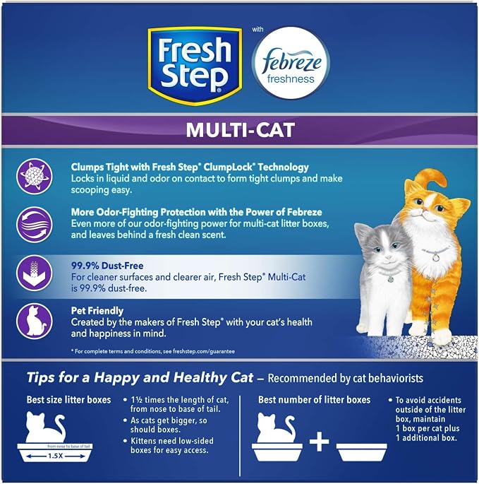 Fresh Step Clumping Cat Litter, 14 lbs - Image 9