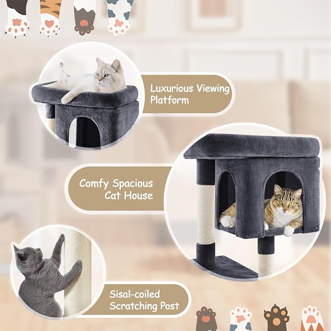 Yaheetech 33.5in Cat Tree Tower - Image 4