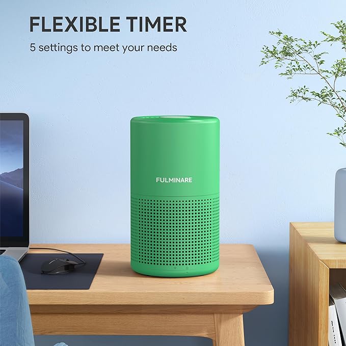 FULMINARE Air Purifiers for Home Bedroom H13 HEPA Air Purifier, 3 Speeds - Image 3
