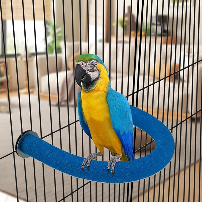 Rypet U Shape Parrot Perch Stand Toy - Image 5