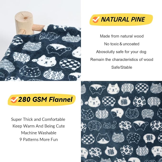 Patas Lague Cat and Dog Hammock Bed - Image 3