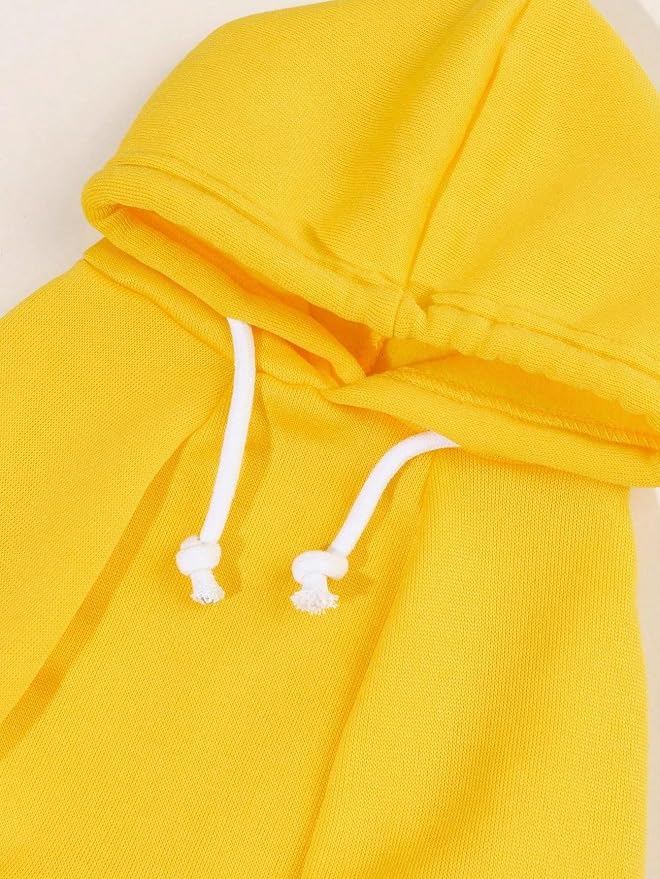 QWINEE Basic Dog Hoodie Sweatshirt Puppy Sweater Warm Cat Costumes Pet Clothes - Image 6