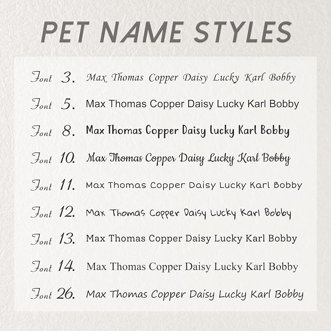 Anavia Personalized Pet ID Tags, Stainless Steel Glossy Laser Engraved Dog Cat - Image 4