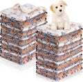 Chumia 40 Pcs Blankets Soft Fluffy Fleece Washable Pet Dog Sleep mat Paw Print by Chumia