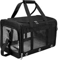 Soft Sided Cat/Dog Carrier, Collapsible Pets Travel Carriers by SWUVVI