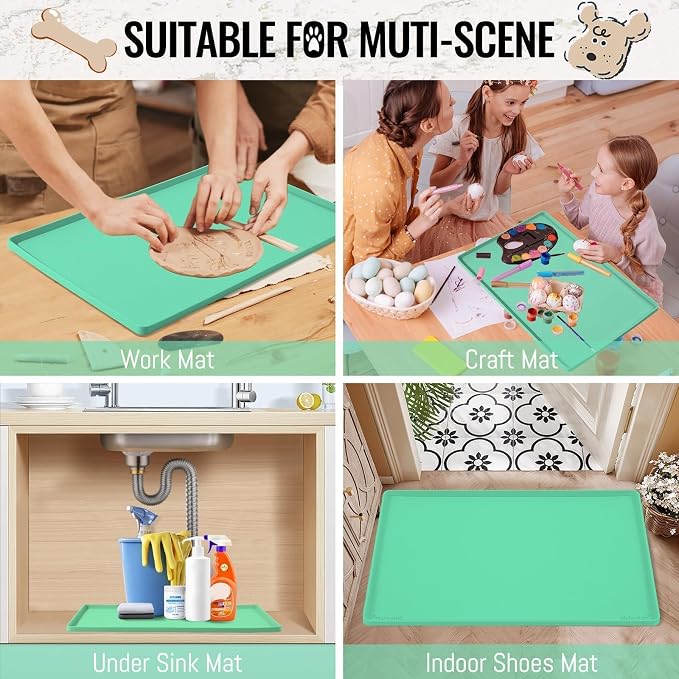 MateeyLife Dog & Cat Food Mat - Image 5