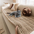 FUNNY FUZZY Pet Couch Covers for Sofa, Flannel Dog Couch Cover for Dogs Washable by FUNNYFUZZY