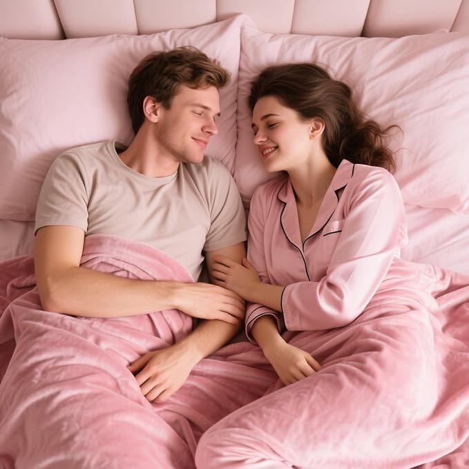 gogobunny Waterproof Bed Blanket, Reversible Sherpa Fleece Throw Blanket - Image 3
