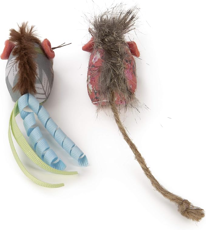 Petlinks HappyNip Mohawk Mice Cat Toys, Contains Silvervine & Catnip - Image 7