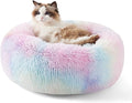 Bedsure Calming Cat Beds for Indoor Cats by BEDSURE