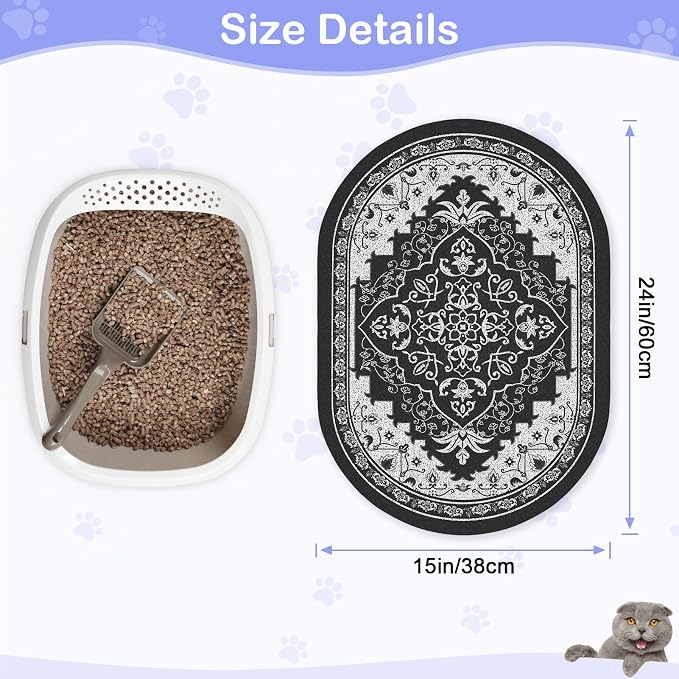 Bienbee Cat Litter Mat, Urine and Water Proof - Image 6