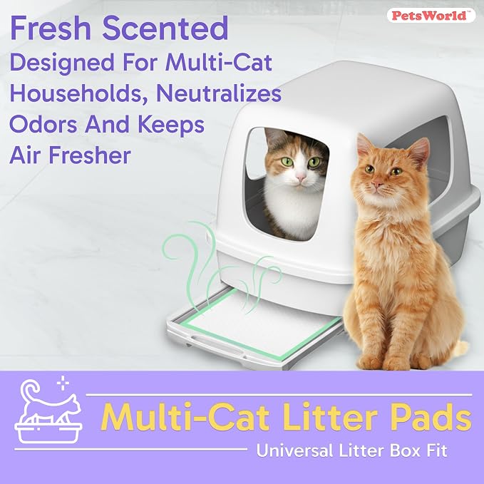 PetsWorld Universal Fit Multi-Cat Pad Refills - Image 4