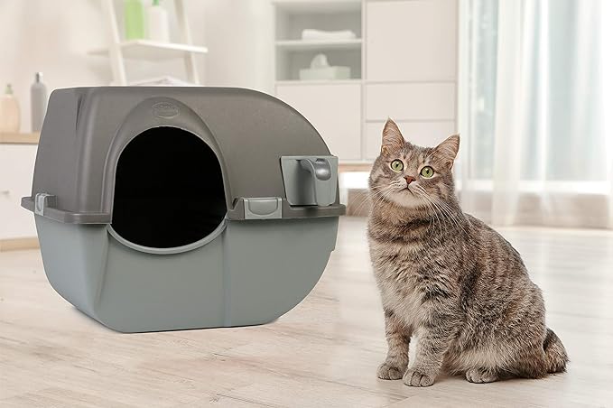 Omega Paw Roll 'n Clean Self Cleaning Litter Box - Image 3