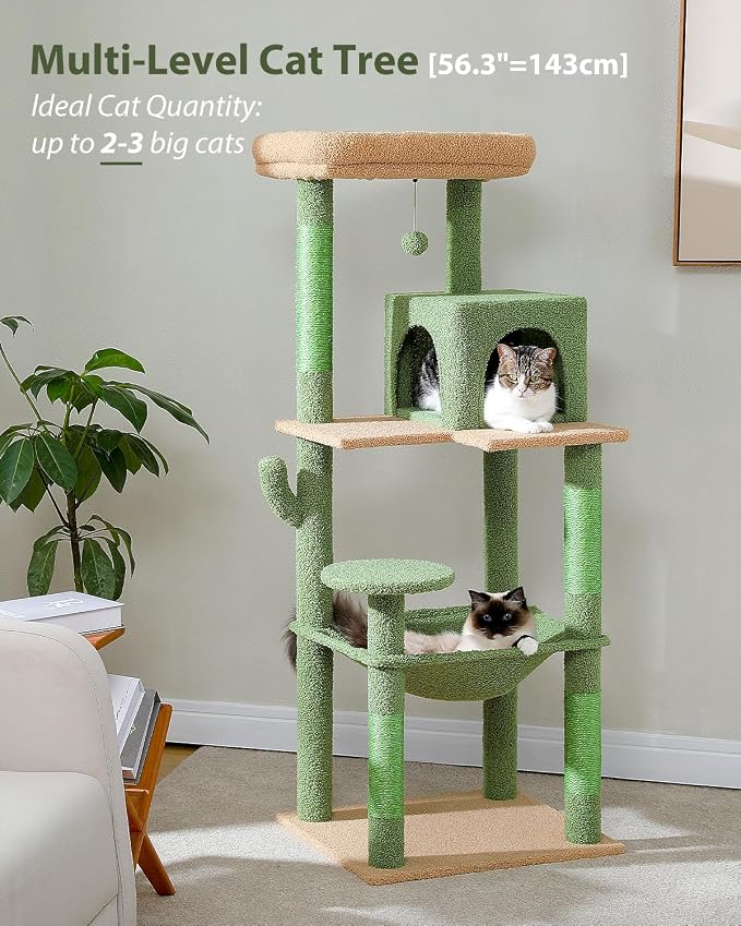 Cactus Cat Tree for Large Cats - Image 2
