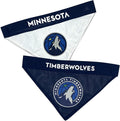 Pets First NBA Dog Bandana -Minnesota Timberwolves Reversible Bandana. 2 Sided by PETSFIRST