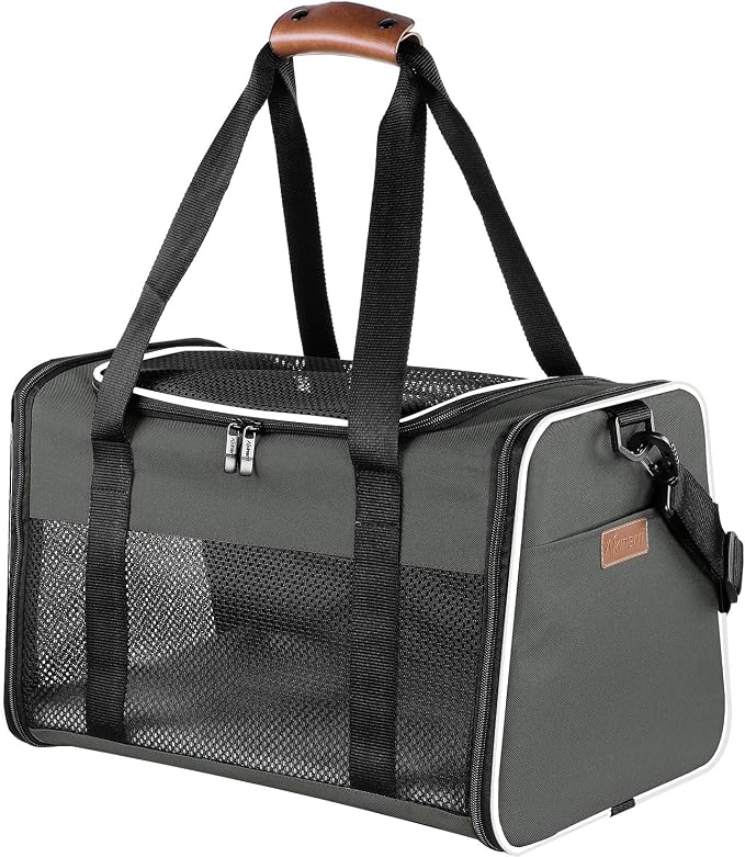 Cat Carrier - Portable Foldable Dog Pet Carrier, Soft-Sided Pet Bag up to 22 Lbs by Akinerri