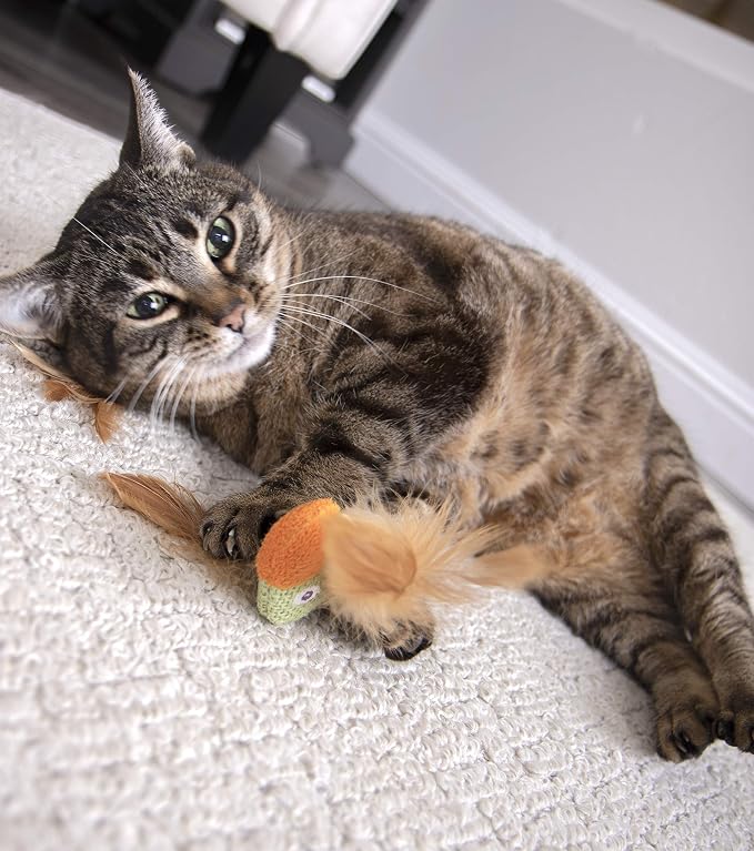 Petlinks HappyNip Love Birds Cat Toys, Contains Silvervine & Catnip - Image 8