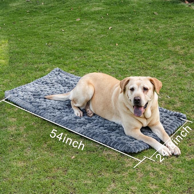 Non-Slip Dog Bed Mat for Car, Fuzzy Backseat Pet Mat, Travel Pet-Friendly Seat - Image 4