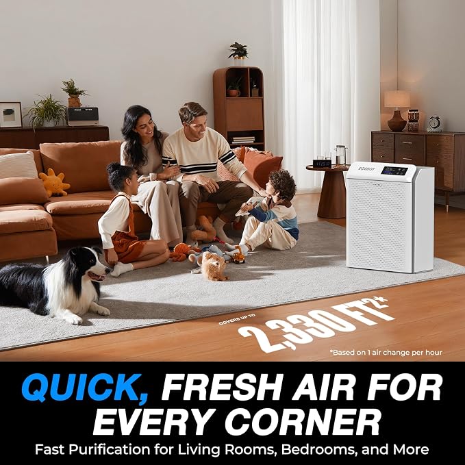Air Purifiers for Home Bedroom Large Room Up to 2, 330 Ft², Air Purifier - Image 3